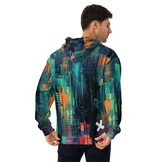 Sfumato Skyscrapers Unisex Pullover Hoodie