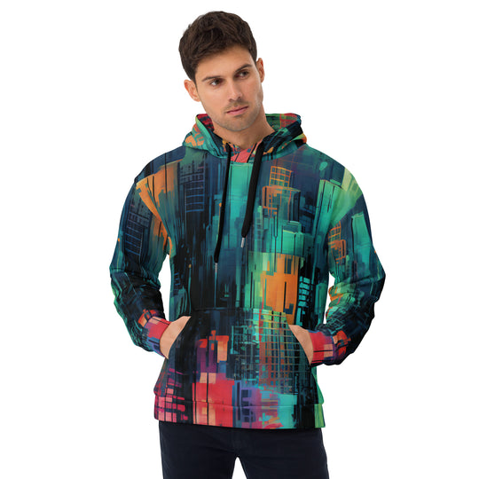 Sfumato Skyscrapers Unisex Pullover Hoodie