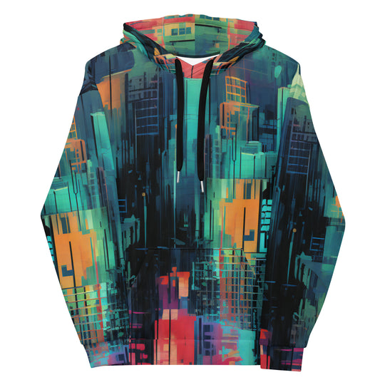 Sfumato Skyscrapers Unisex Pullover Hoodie