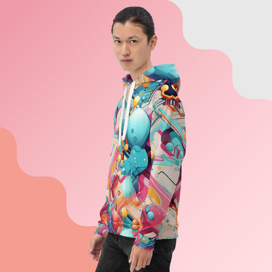 Atomic Highway Unisex Pullover Hoodie