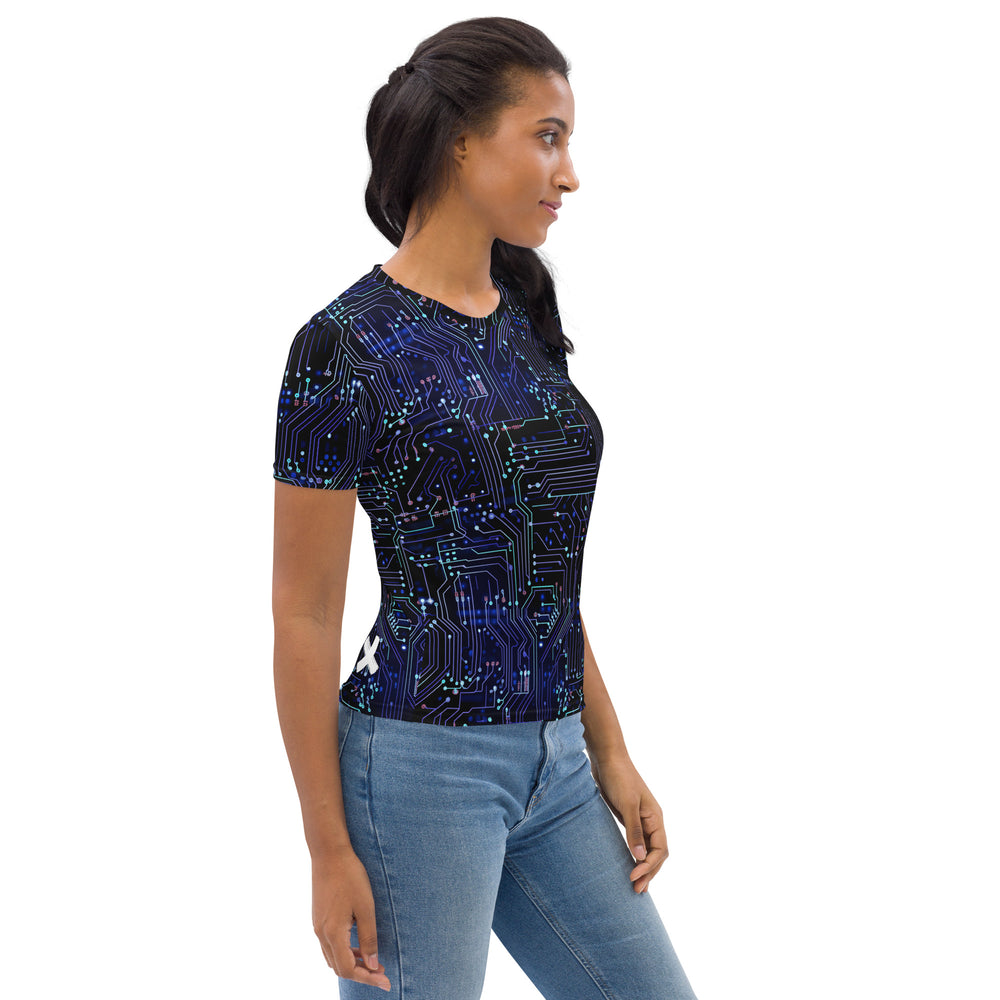 Short Circuit Recycled Women's Cut T-shirt