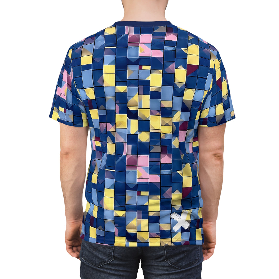 Mosaic Matrix Men's Cut T-shirt