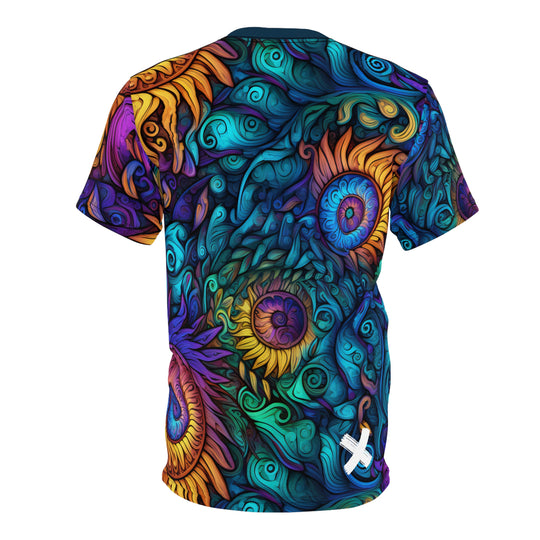 Aztec Sunflowers Mens T-shirt