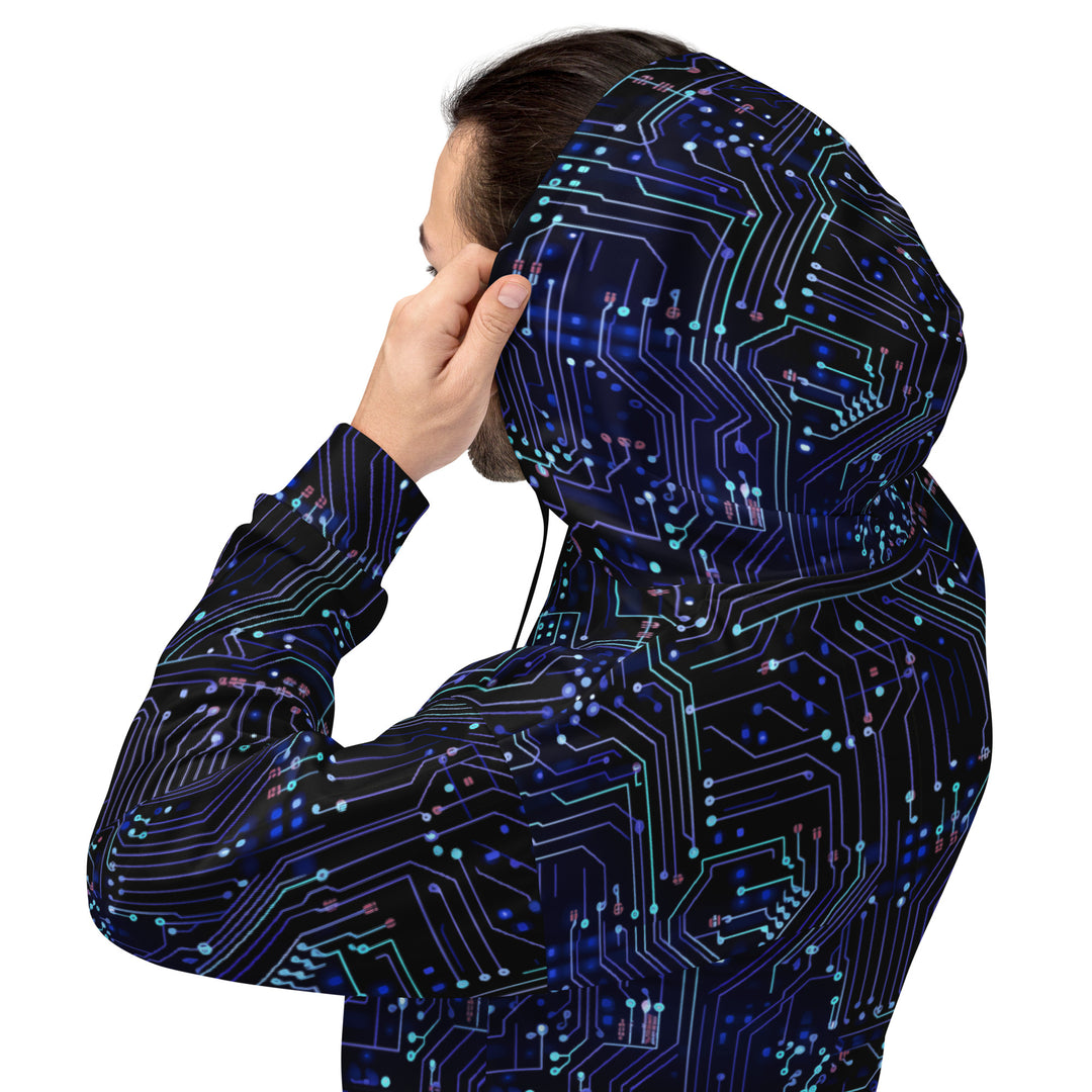 Short Circuit Recycled Unisex Pullover Hoodie