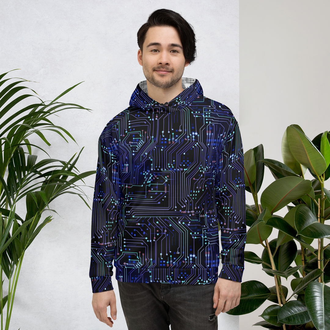 Short Circuit Recycled Unisex Pullover Hoodie