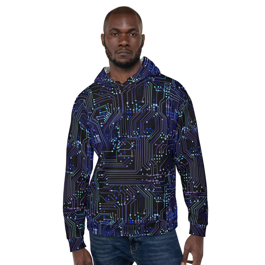 Short Circuit Recycled Unisex Pullover Hoodie