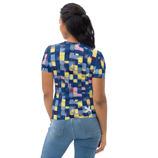 Mosaic Matrix Recycled Women's Cut T-shirt