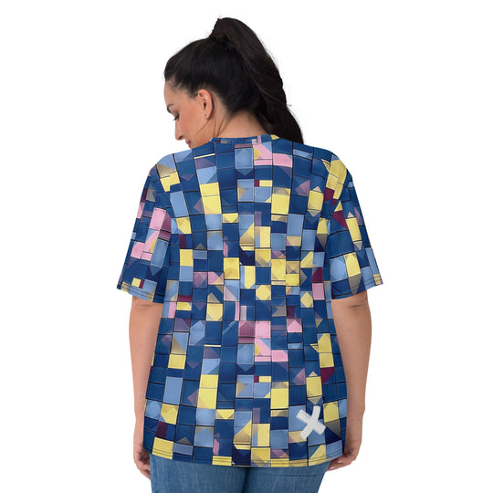 Mosaic Matrix Recycled Women's Cut T-shirt