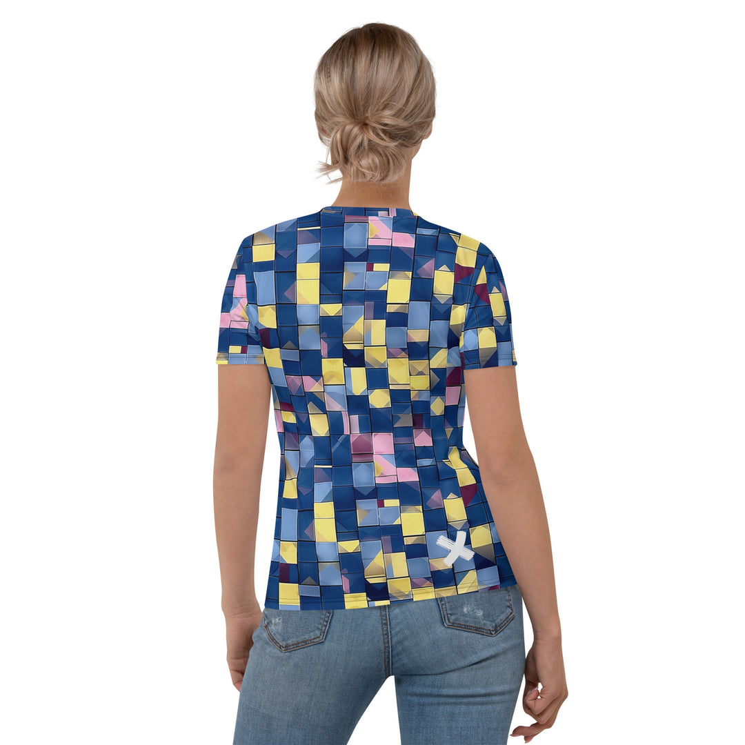 Mosaic Matrix Recycled Women's Cut T-shirt