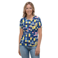 Mosaic Matrix Recycled Women's Cut T-shirt