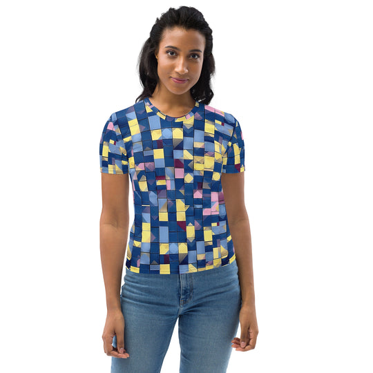 Mosaic Matrix Recycled Women's Cut T-shirt