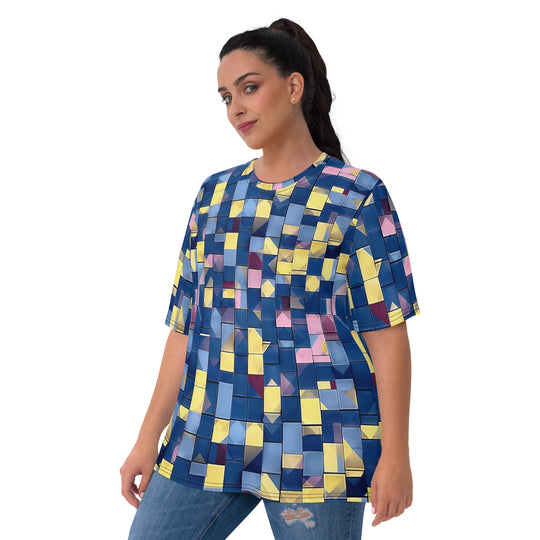 Mosaic Matrix Recycled Women's Cut T-shirt