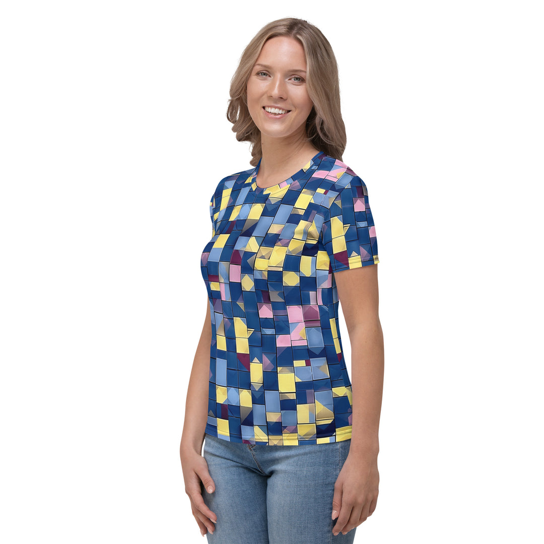 Mosaic Matrix Recycled Women's Cut T-shirt