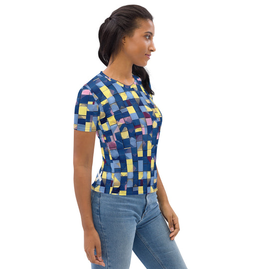 Mosaic Matrix Recycled Women's Cut T-shirt