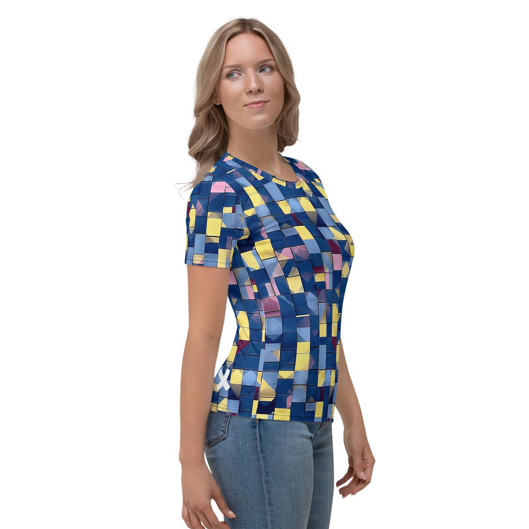 Mosaic Matrix Recycled Women's Cut T-shirt